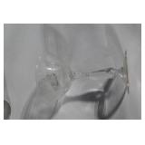 Mixed Glassware Collection with Vases, Pint Glasses, and Cocktail Glasses