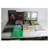 Collection of 14 Assorted Books Including History, Gardening, and Religion