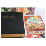 Collection of 13 Cookbooks and Historical Books