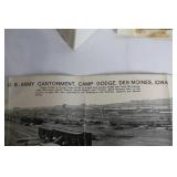 Collection of Vintage Military Panoramic Photographs