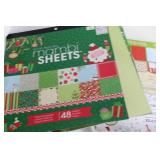 Assorted Scrapbooking Paper Pads and Sheets Collection
