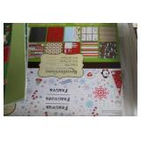 Assorted Scrapbooking Paper Pads and Sheets Collection
