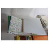 Assorted Scrapbooking Paper Pads and Sheets Collection