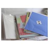 Assorted Scrapbooking Paper Pads and Sheets Collection