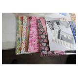 Assorted Scrapbooking Paper Pads and Sheets Collection