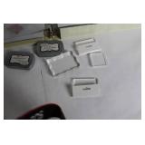 Comprehensive Set of Rubber Stamps and Ink Pads with Storage Binder
