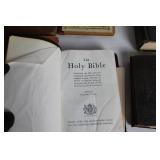 Collection of 14 Vintage Hardcover Books and Bibles