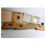 Collection of Vintage Record Albums with Various Artists