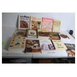 Collection of 18 Vintage and Modern Cookbooks