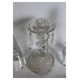Collection of 10 Crystal and Glass Decor Pieces