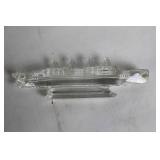 Collection of 10 Crystal and Glass Decor Pieces