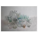 Collection of Vintage and Modern Glassware Assortment
