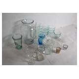Collection of Vintage and Modern Glassware Assortment