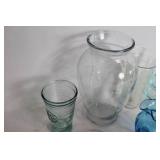 Collection of Vintage and Modern Glassware Assortment
