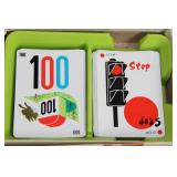 Assorted Card Games and Math Flashcards Set