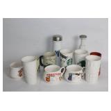 Collection of Assorted Mugs and Kitchen Items