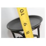 Collection of Vintage Halloween Decor and Metal Stand