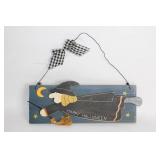 Collection of Vintage Halloween Decor and Metal Stand