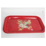 Vintage Galvanized Milk Can, Wooden Tray, and Assorted Tin Cans Set