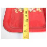 Vintage Galvanized Milk Can, Wooden Tray, and Assorted Tin Cans Set