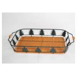 Assorted Home Decor with Clock, Birdhouse, and Rustic Angel