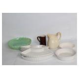 Assorted Ceramic and Porcelain Dishware Collection