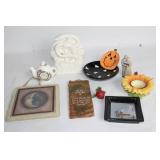 Collection of 9 Decorative Ceramic and Porcelain Items