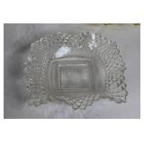 Collection of Cut Glass Bowls, Ashtray, and Photo Frame