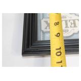 Vintage Ornate Oval Frame with Child Prayer Artwork