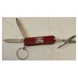 A Unique Assortment of Marlboro Cigarette Collectibles (1) Flashlight/ AM/ FM Radio (1) Pocket Knife Key Chain (1) Deck of Cards (2) Lighters (1) Ashtray (1) Box of Matches (2) Plastic Stir Sticks (Vi