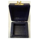 Stylish Assortment - (1) Cloth Drawstring / Backpack - Dragon on the Front (1) Journal - Tree of Life Design & (1) Blue Wooden Trinket Box (View Photos)