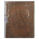 Fashionable Assortment (1) Cloth Tye Dye Shoulder Bag - Sun & Moon Print on Front & Back (1) Journal - Dream Catcher on the Cover (1) Brick Red Trinket Box - Wooden (View Photos)