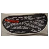 Craftsman | Craftsman  20" Hedge Trimmer / Plugs In