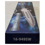 Frost Cutlery Undertaker III - 16" Overall - Silver Pakkawood Handle & Heavy - Duty Nylon Sheath **NEW (See Photos to View Knife & Details)