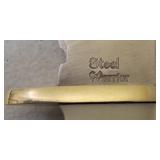 Frost Cutlery | Trapper SW-601SBR - 8.5" - Stag Bone Resin Handle **NEW (See Photos to View Knife & Details)