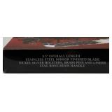 Frost Cutlery | Trapper SW-601SBR - 8.5" - Stag Bone Resin Handle **NEW (See Photos to View Knife & Details)