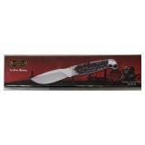 Frost Cutlery | Trapper SW-601SBR - 8.5" - Stag Bone Resin Handle **NEW (See Photos to View Knife & Details)