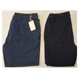 His & Her Elastic Waist Jeans (1) Men