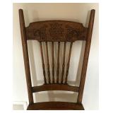 Vintage Caned Seat Chair