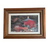 Lovely Japanese Temple Framed Photographic Print