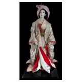 Asian Style Geisha Doll Figurine