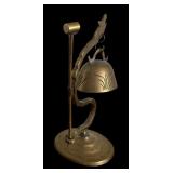 Vintage Chinese Brass Dragon Dinner Bell