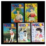 Five Maison Ikkoku Comic Books