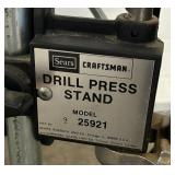 Sears Craftsman Drill Press Stand with Shop Craft Drill