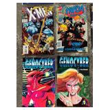 Comic Books including X-Men Ninja High School, Geno Cyber, Ultraverse Prime and More