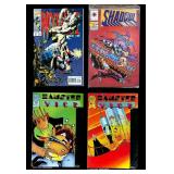 Comic Books including Simpsons, Hamster Vice, Shadow Man, Riot and More