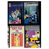 Comic Books including Simpsons, Hamster Vice, Shadow Man, Riot and More