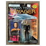 Three New in Package Star Trek Voyager Figurines including Kathryn Janeway