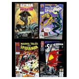 Comic Books including Batman, Superman, Marvel Super Hero