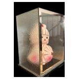 Two Japanese Traditional Hanakko Flower Sakura Dolls